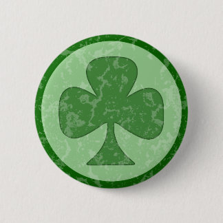 Antikes Kleeblatt Button