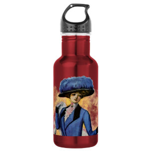 Antikes Kleid Edelstahlflasche