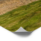 Antikes Kloster Außenbereich Poster (Ecke)