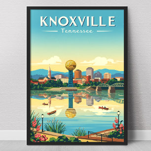 Antikes Knoxville Tennessee Poster