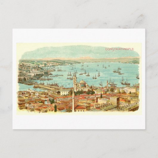 Antikes Konstantinopel Postkarte (Vorderseite)