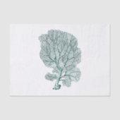 Antikes Korallenbild Seidenpapier (Vorderseite)