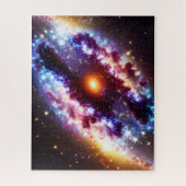 Antikes Kosmos Eruption Multiverses Schöpfungsburs Puzzle (Vertikal)