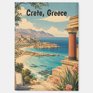 Antikes Kreta Griechenland Griechische Insel Reise Magnet