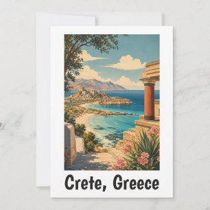 Antikes Kreta Griechenland Griechische Insel Urlau Karte