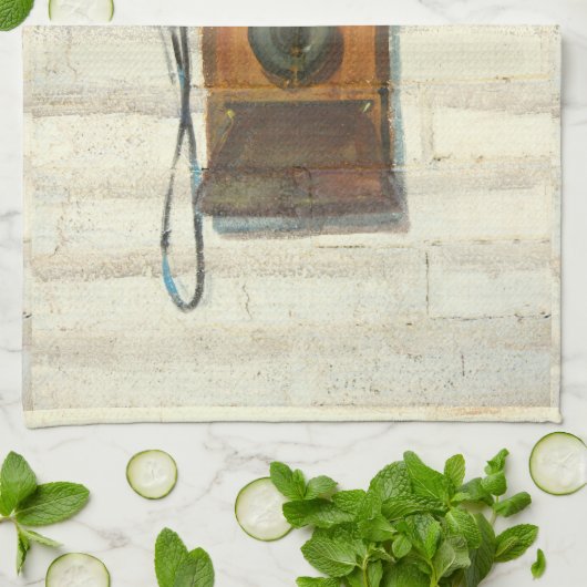 antikes Küchentuch (Gefaltet)