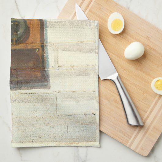 antikes Küchentuch (Viertel Falte)