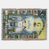 Antikes Kunsthandwerk Freimaurerei Masonic Hazen Decke (Vorderseite)