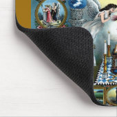 Antikes Kunsthandwerk Freimaurerei Masonic Hazen Mousepad (Ecke)