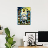 Antikes Kunsthandwerk Freimaurerei Masonic Hazen P Poster (Heimbüro)