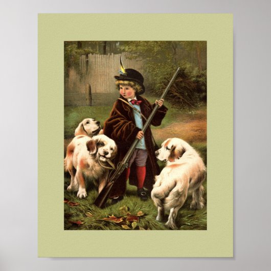 Antikes Kunstposter Poster (Vorne)