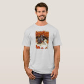 antikes Land Oz Tin Woodman Scarecrow T-Shirt (Vorne ganz)