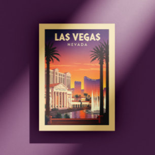 Antikes Las Vegas Nevada Postkarte