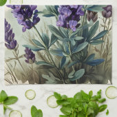 Antikes Lavendel Geschirrtuch (Gefaltet)