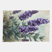 Antikes Lavendel Geschirrtuch (Horizontal)