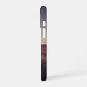Antikes Lavendelfeld iPhone 16 Hülle (Linke Seite)