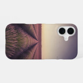 Antikes Lavendelfeld iPhone 16 Hülle (Rückseite (Horizontal))