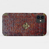 Antikes Lederbuch Bibliophile Case-Mate iPhone Hülle (Rückseite (Horizontal))