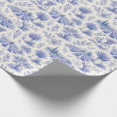 antikes lila Geschenkpapier  (Ecke)