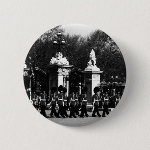 Antikes London Wachablösung Buckingham-Palast Button