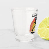 Antikes Long Beach Island New Jersey Schnapsglas (Links)