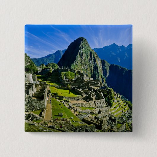 Antikes Machu Picchu, letzte Zuflucht der 2 Button (Vorderseite)