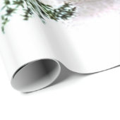 Antikes Maiglöckchen-Blumenkorb Geschenkpapier (Rolleneckpunkt)