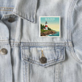 Antikes Maine Button (Beispiel)