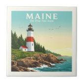 Antikes Maine Fliese (Vorderseite)