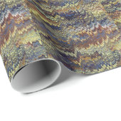 Antikes Marmorpapier Geschenkpapier (Rolleneckpunkt)