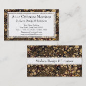 Antikes Marmorpapier-Tarnungs-Art-Muster Visitenkarte (Vorne/Hinten)