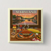 Antikes Maryland Button (Vorderseite)