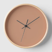 Antikes Messing Uhr (Vorderseite)