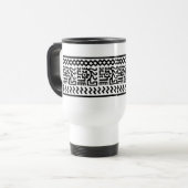 Antikes mexikanisches Design - Tasse (Vorderseite Links)