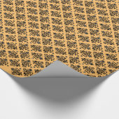 Antikes mexikanisches Motiv Geschenkpapier (Ecke)