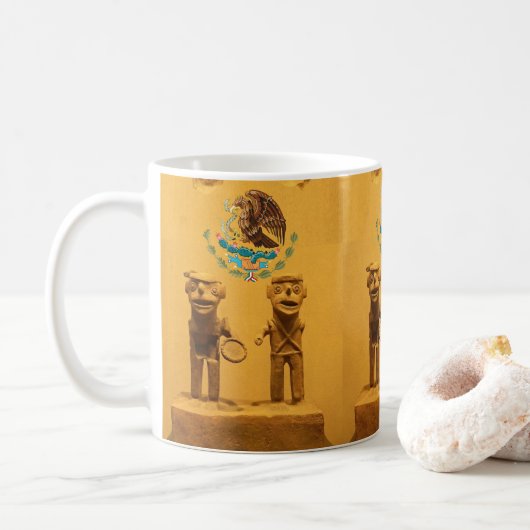 Antikes Mexiko Tasse (Mit Donut)