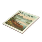 Antikes Missouri Fliese (Seite)