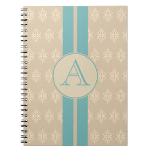 Antikes Mit Monogramm SpitzenNotebook Notizblock