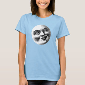 Antikes Mondgesicht T-Shirt