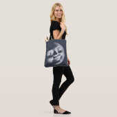 Antikes Mondgesicht Tasche (Am Model)