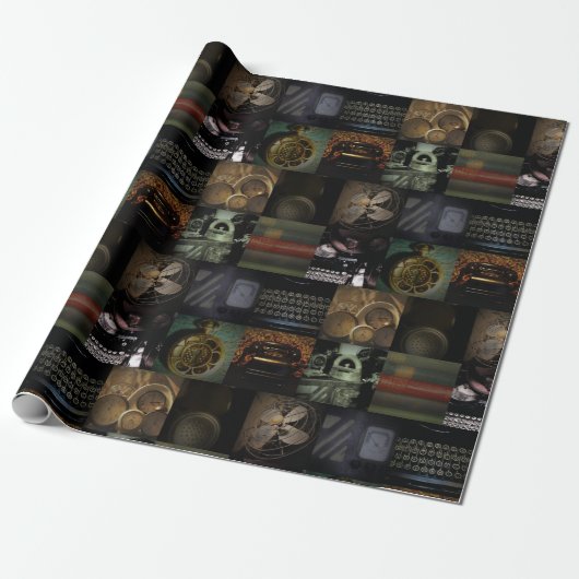 Antikes Mosaik Geschenkpapier (Ungerollt)