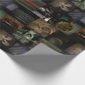 Antikes Mosaik Geschenkpapier (Ecke)