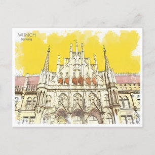 Antikes München Munchen Deutschland  Postkarte