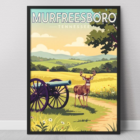 Antikes Murfreesboro Tennessee Poster