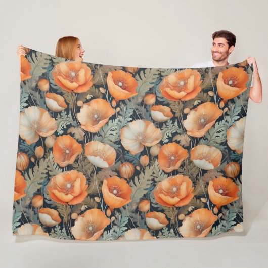 Antikes Muster Fleecedecke (Beispiel)