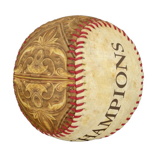 Antikes Muster XI + Ihre Ideen Baseball (Schrägansicht)