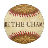Antikes Muster XI + Ihre Ideen Baseball (Vorderseite)