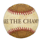 Antikes Muster XII + Ihre Ideen Baseball (Vorderseite)