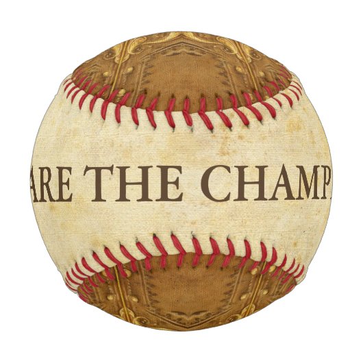 Antikes Muster XII + Ihre Ideen Baseball (Vorderseite)