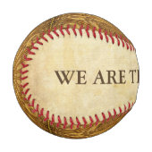 Antikes Muster XII + Ihre Ideen Baseball (Vorderseite Links)